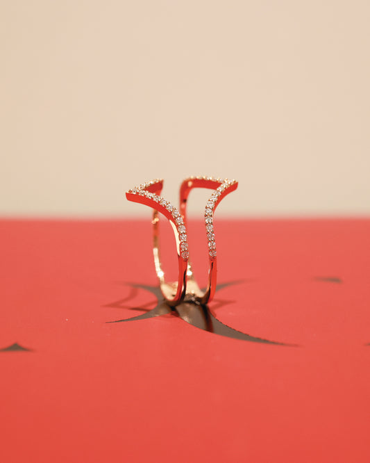 Spark 18KY Diamond Ring