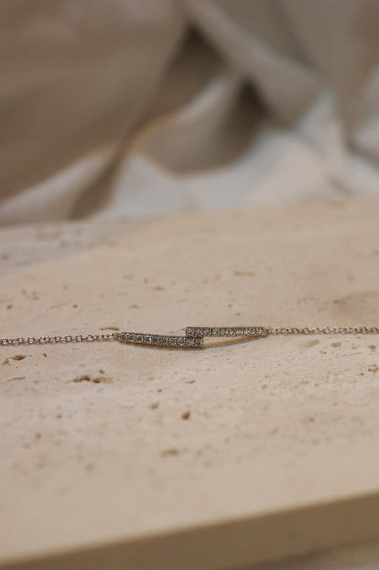 Alley 18KY Diamond Bracelet