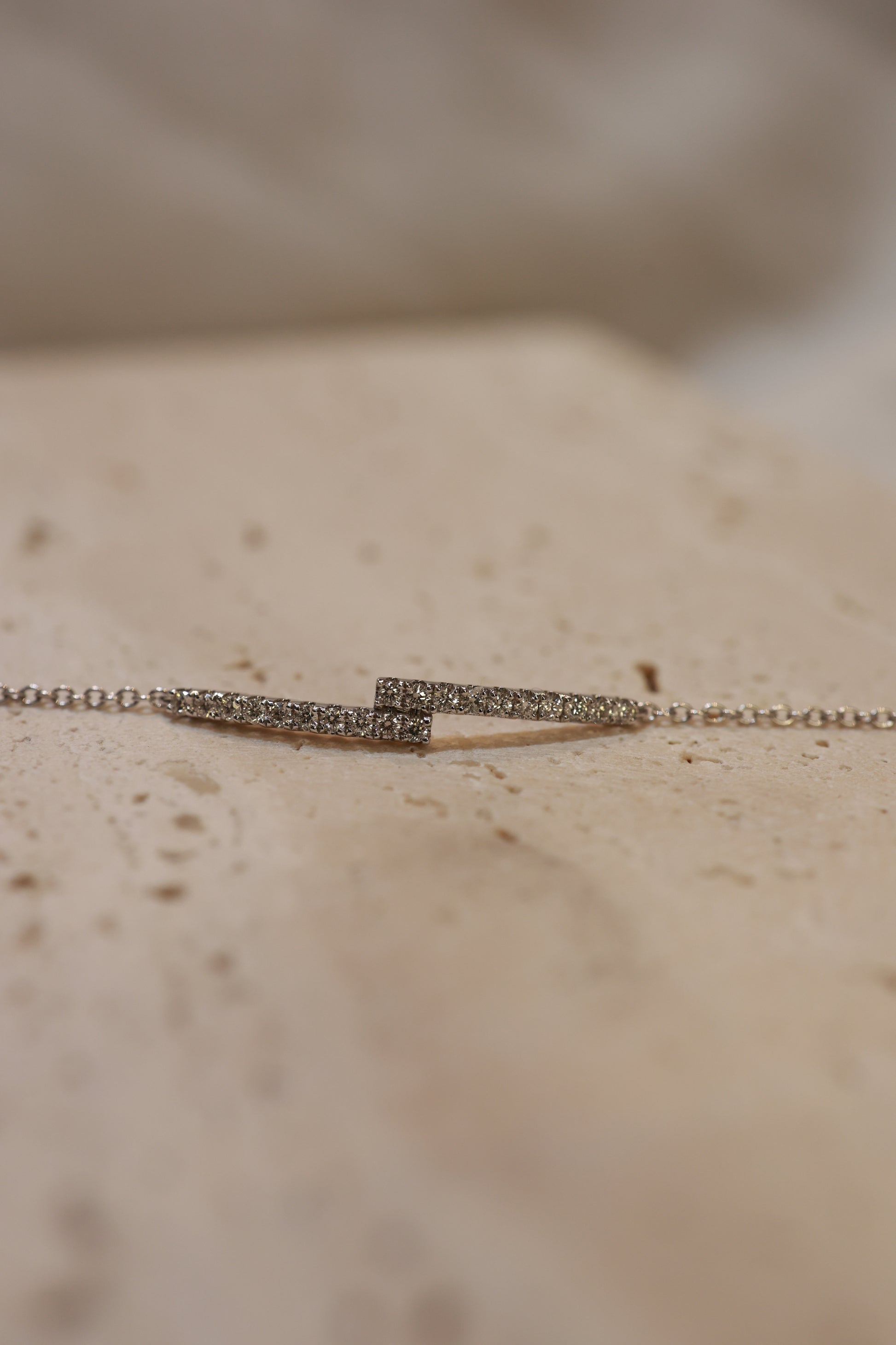 Alley 18KY Diamond Bracelet