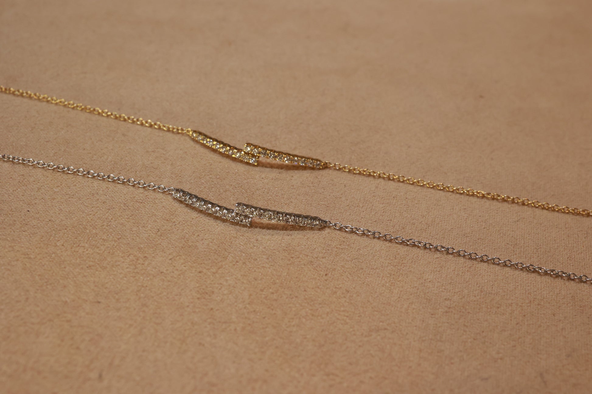 Alley 18KY Diamond Bracelet