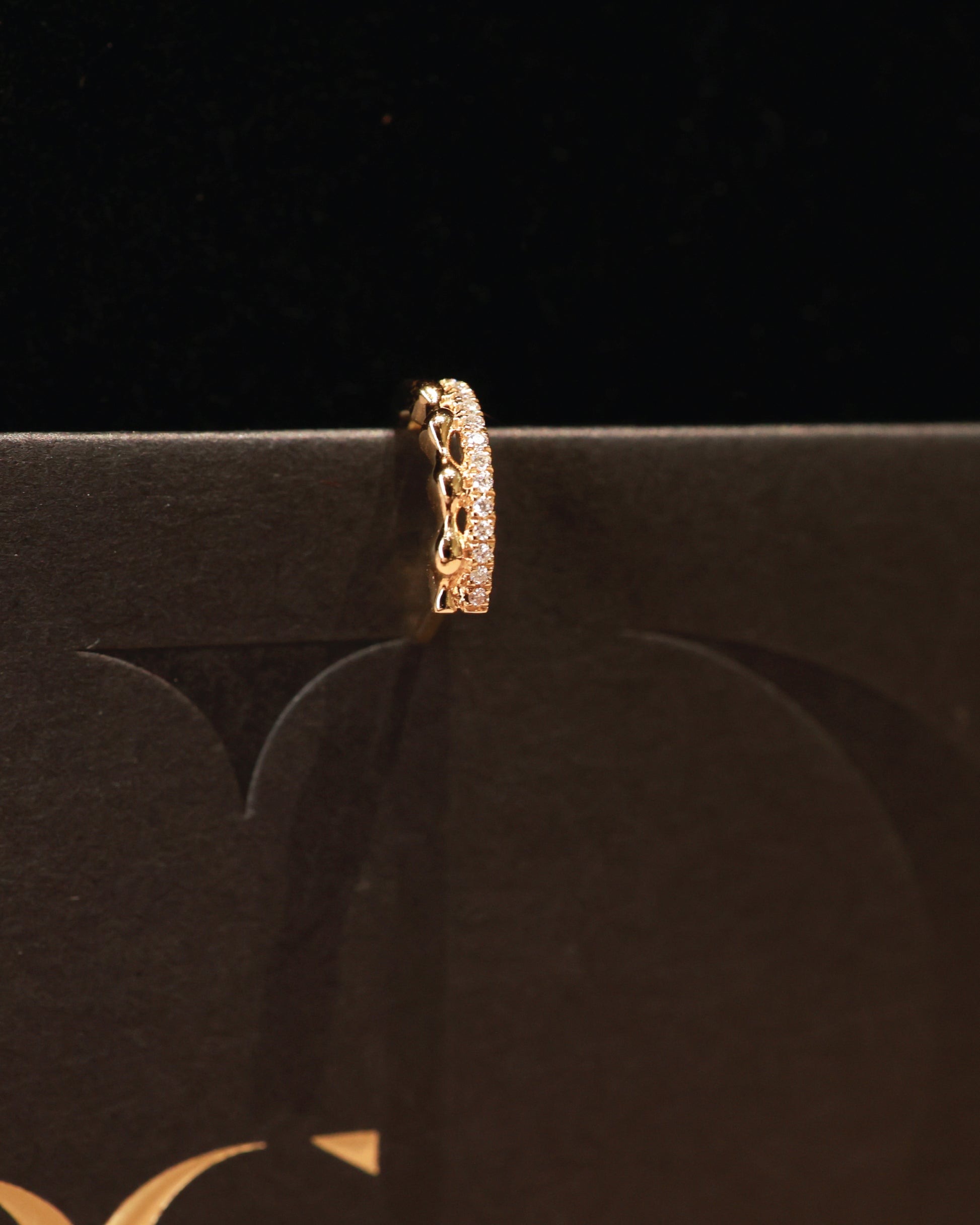 Chichi 18KY Diamond Earrings