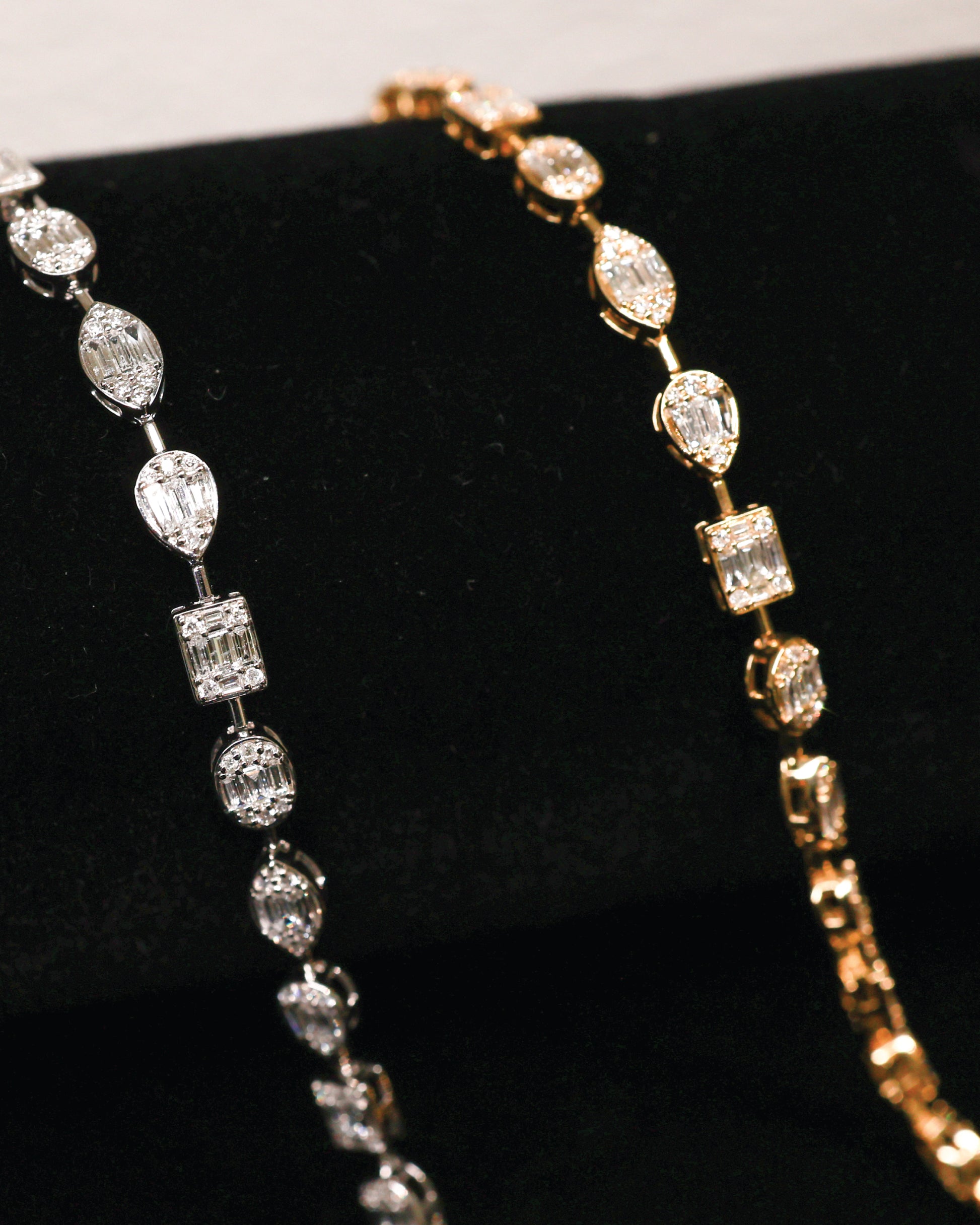 Lane 18KW Diamond Bracelet