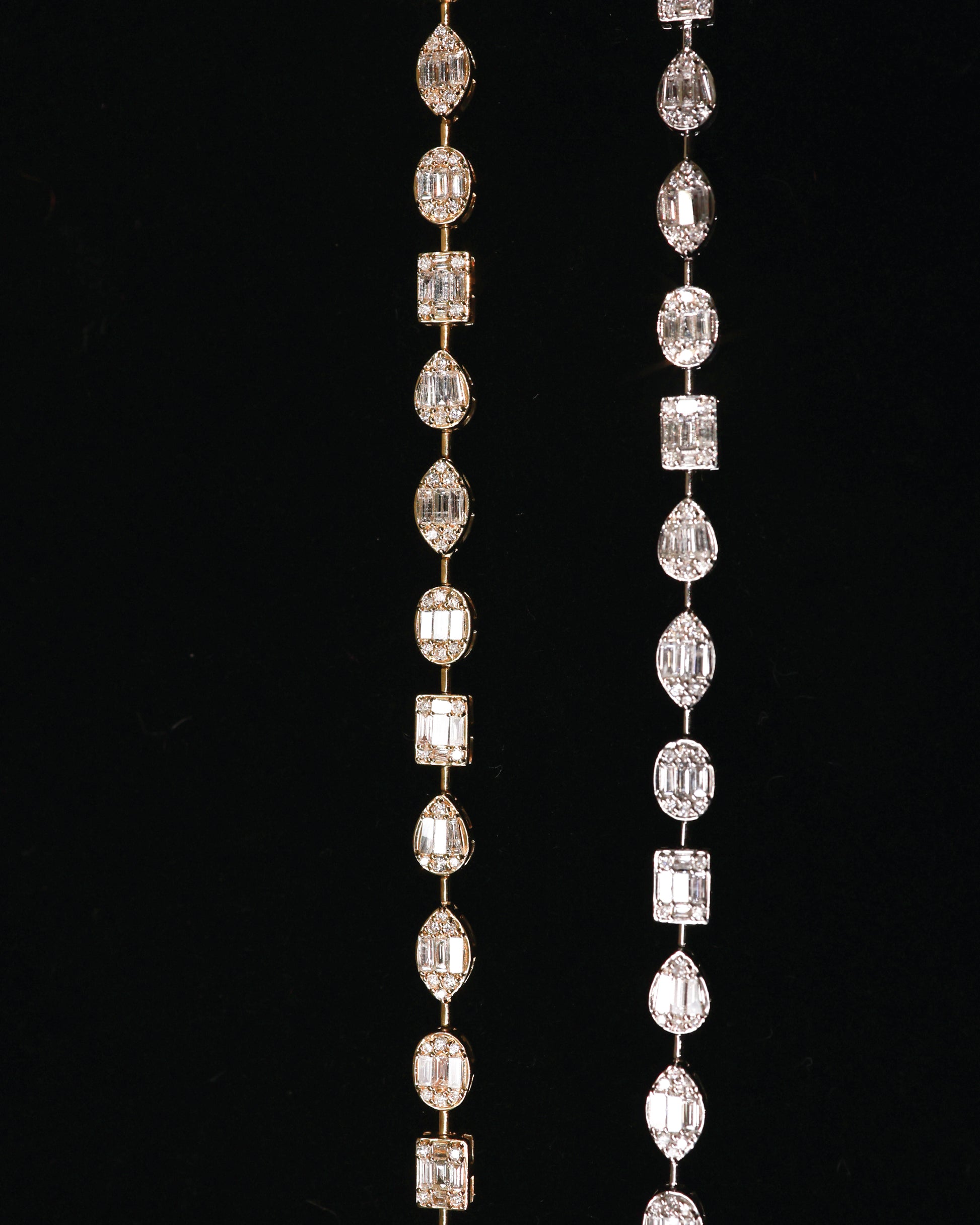Lane 18KW Diamond Bracelet