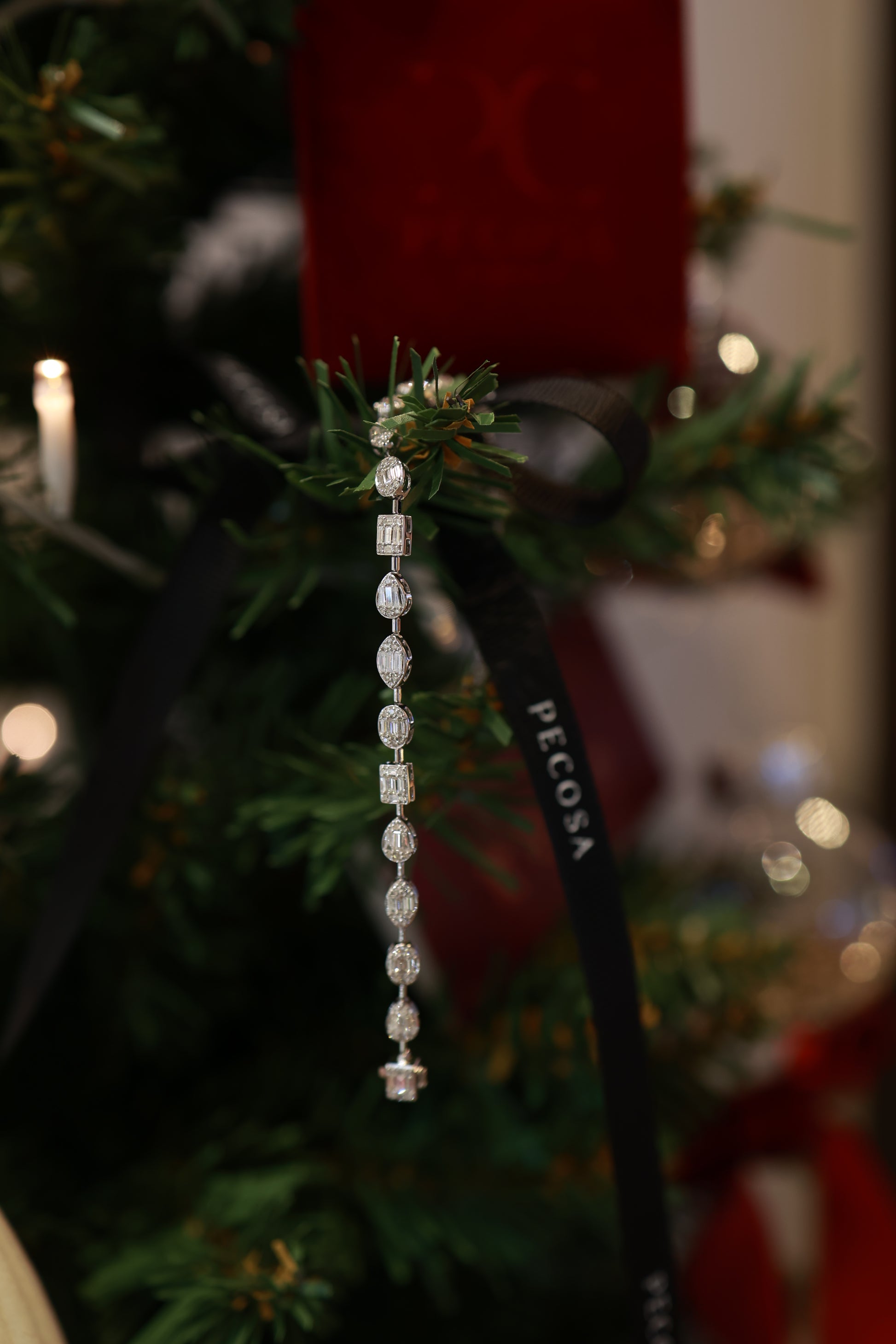 Lane 18KW Diamond Bracelet