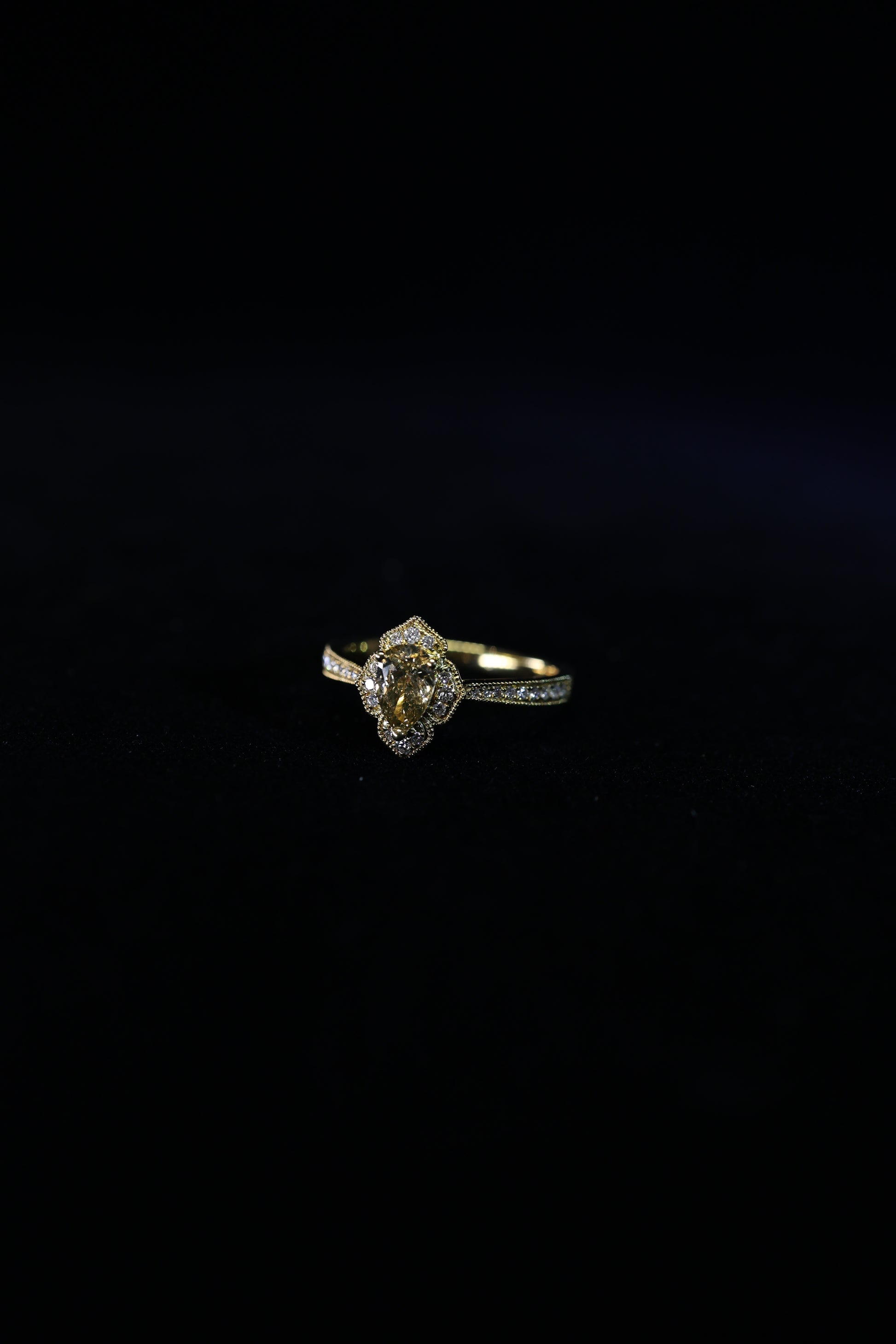The Enchanted Floral 18KY Ring