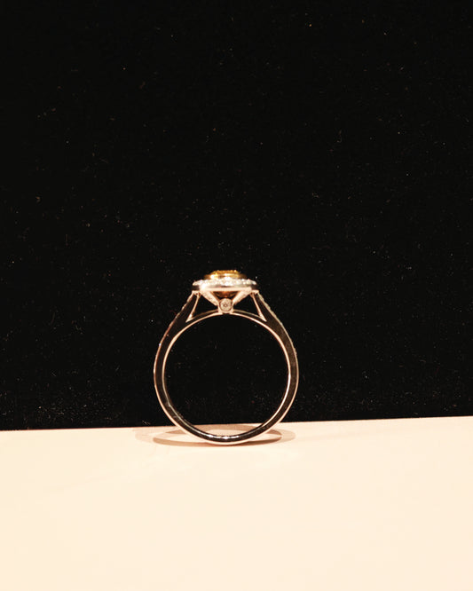 Solar 18KW Diamond Ring