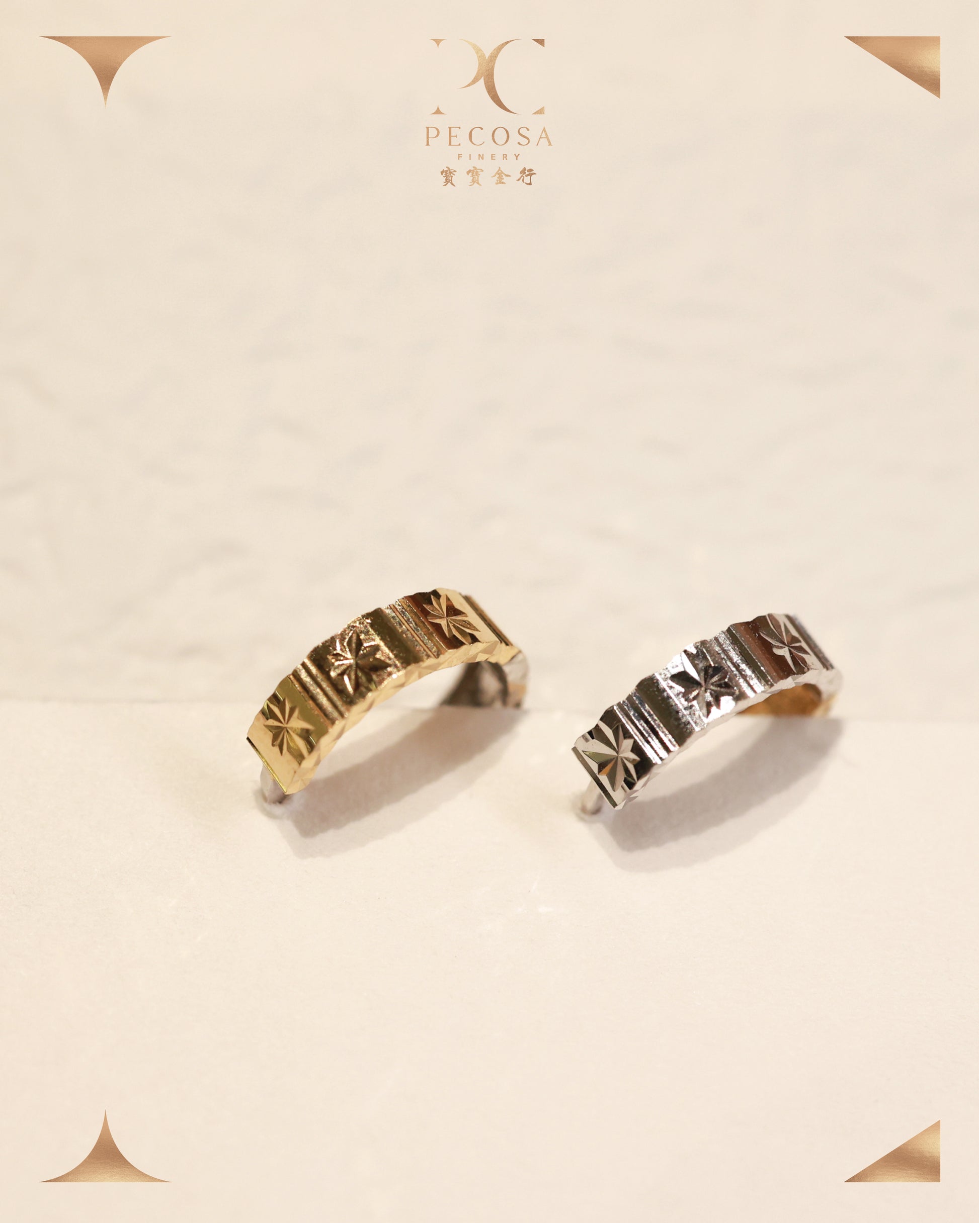 YouYou 18KWY Hoop Earrings