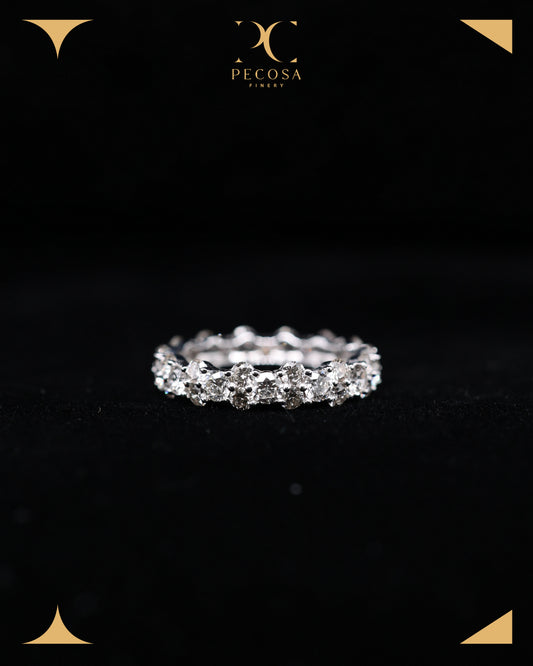 Tiara 18KYW Diamond Ring